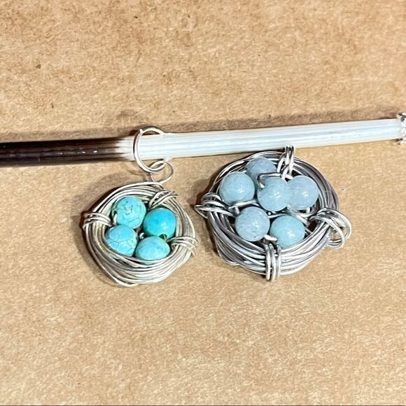 HANDCRAFTED Minimalist Back to Nature Necklace - Picture 5 of 7